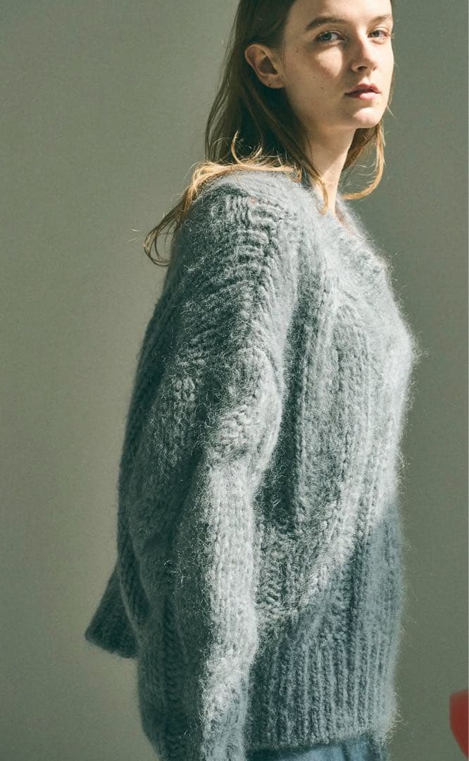 イマテリアルimmatereal クラウドモヘアセーター新品タグ付き