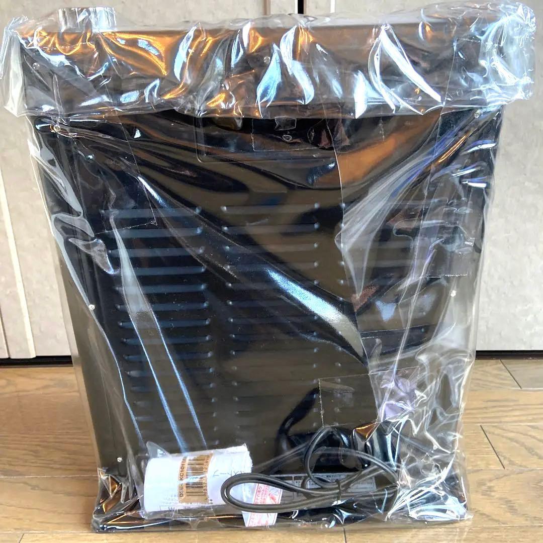 [山善] 遠赤外線 電気ストーブ 小型 ブラック DSE-SKC101(AB)