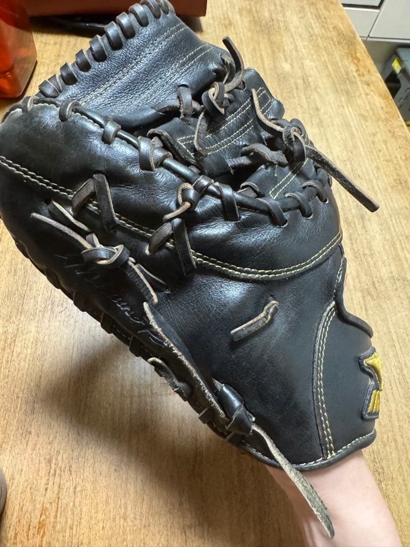 Mizuno pro 硬式用ファーストミット　左