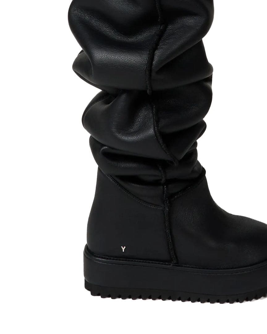 靴 yello JACOB LOOSE FIT LONG BOOTS