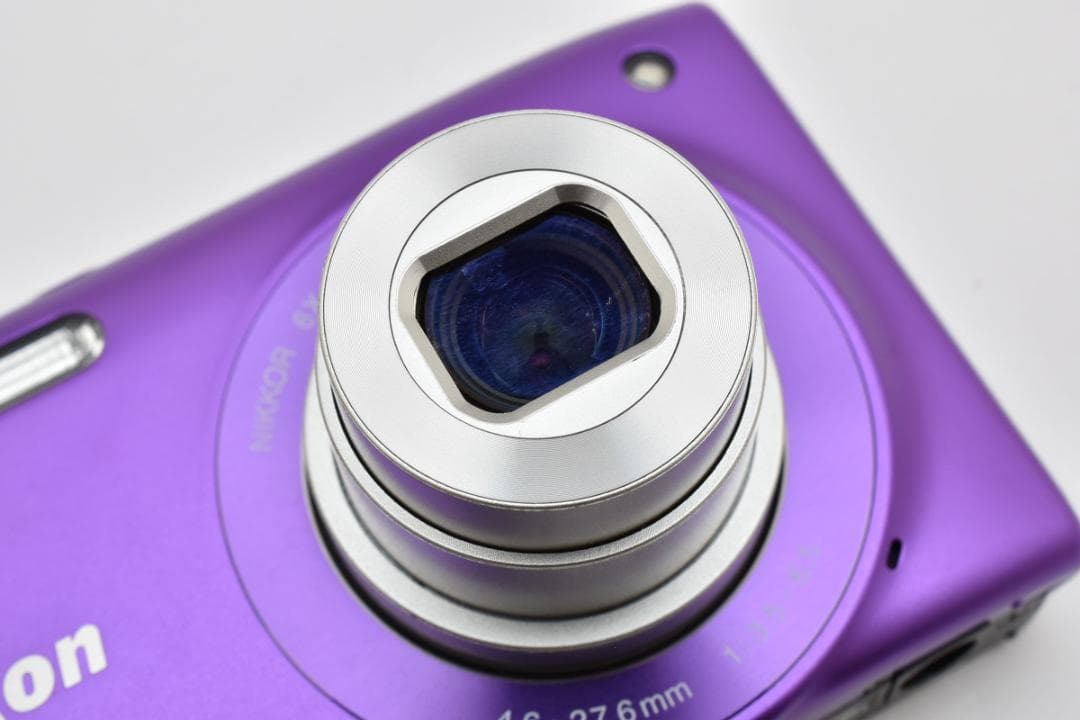 【美品】Nikon COOLPIX S3300 パープル　動作確認済