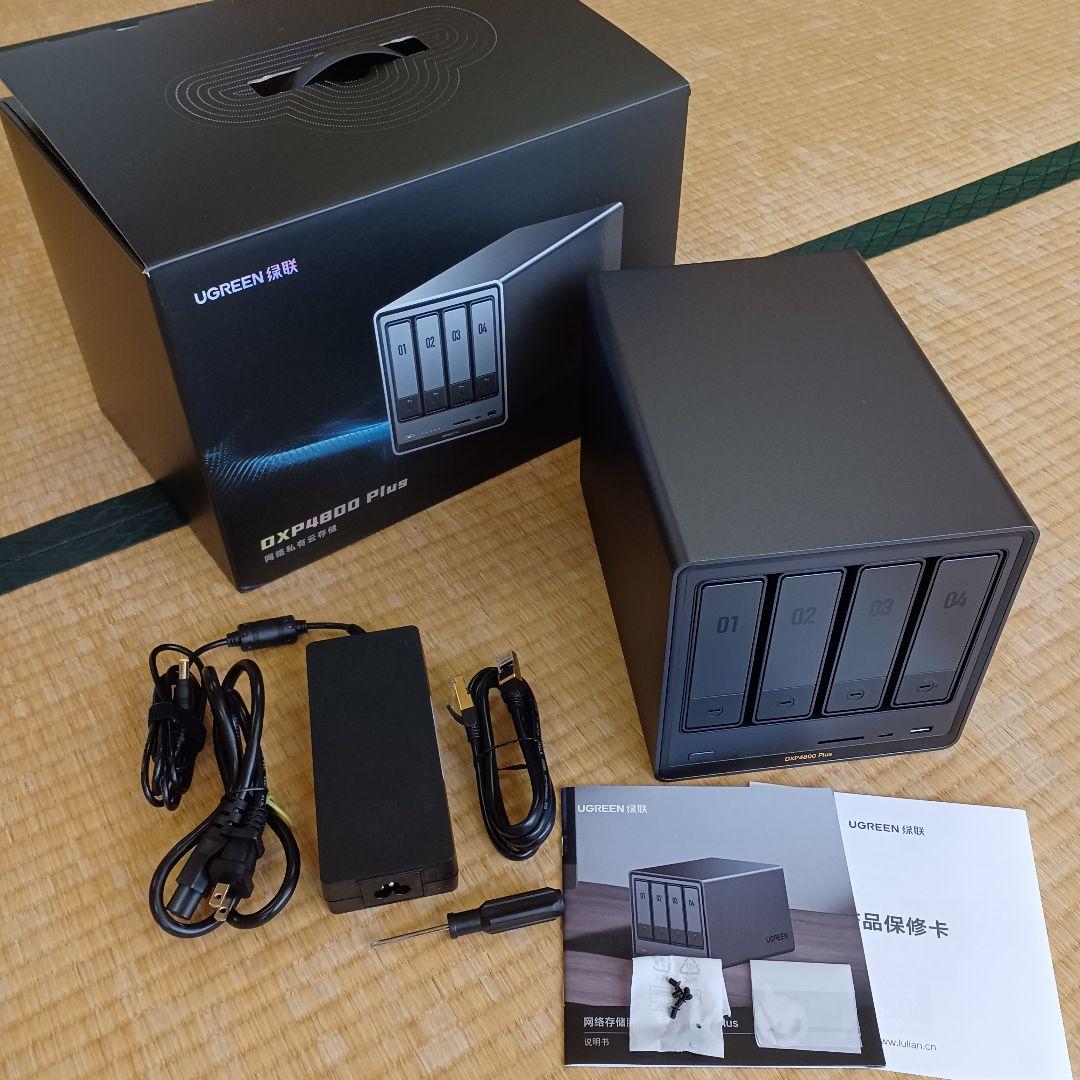 UGREEN DX4800 Plus NAS 4ベイ