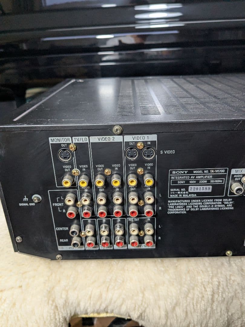 SONY　AVアンプ　TA-VE700