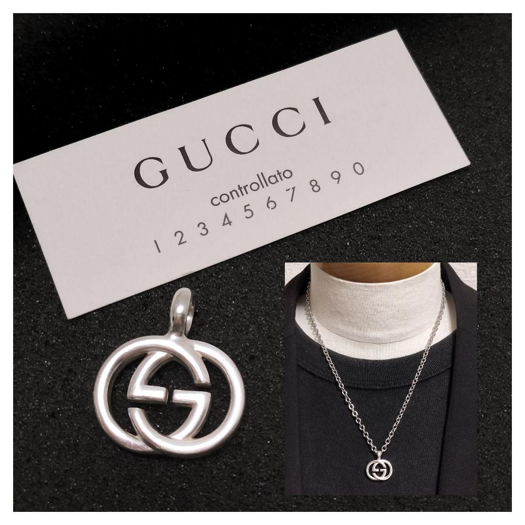 グッチ ネックレス GG トップ インターロッキングG