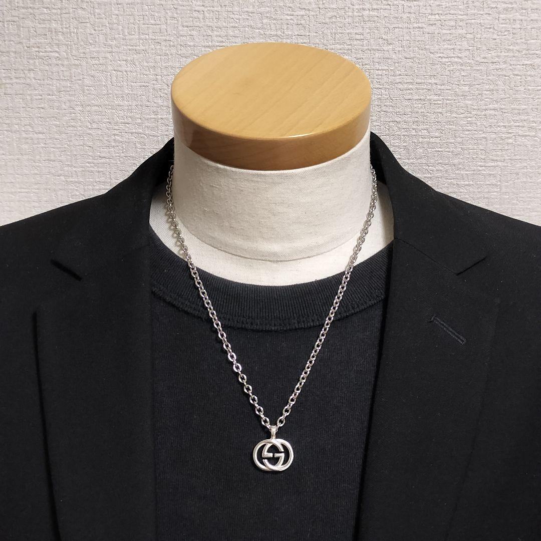 グッチ ネックレス GG トップ インターロッキングG