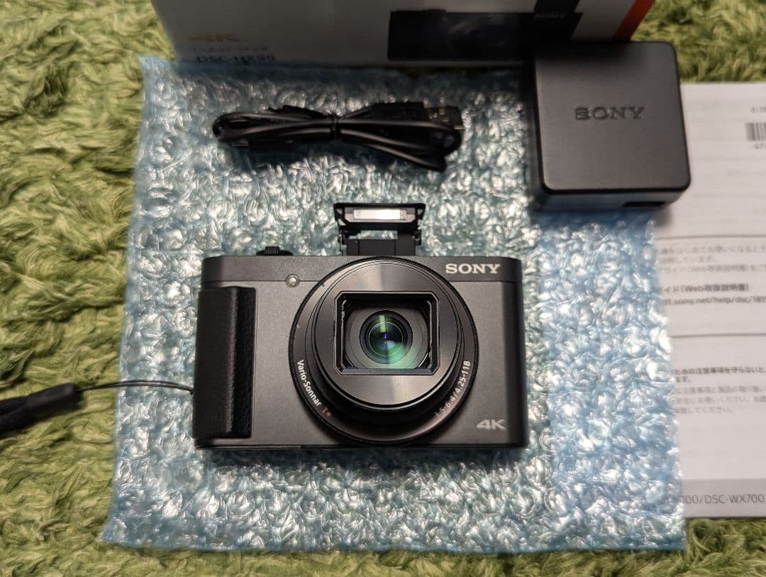 SONY DSC-HX99、シューティンググリップ付き