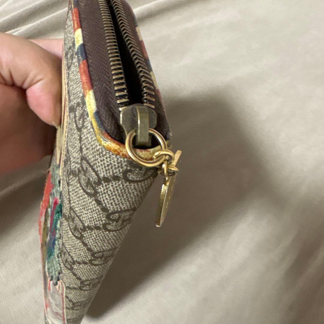 GUCCI グッチ 長財布 ナイトクーリエ UFO タイガー PVC GG柄