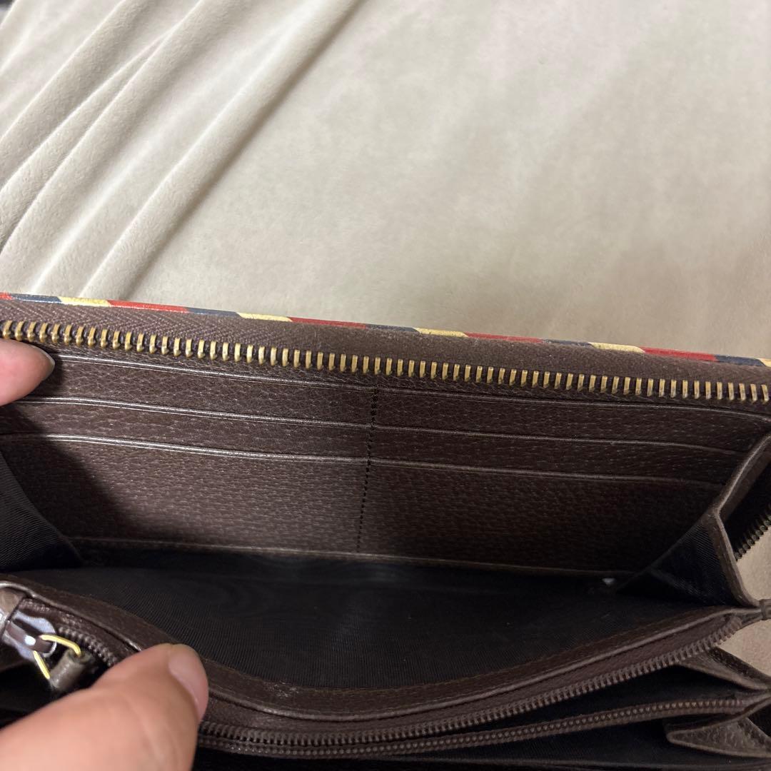 GUCCI グッチ 長財布 ナイトクーリエ UFO タイガー PVC GG柄