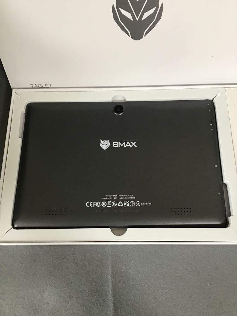 美品　BMAX タブレット　I9 Plus 64GB ブラック色