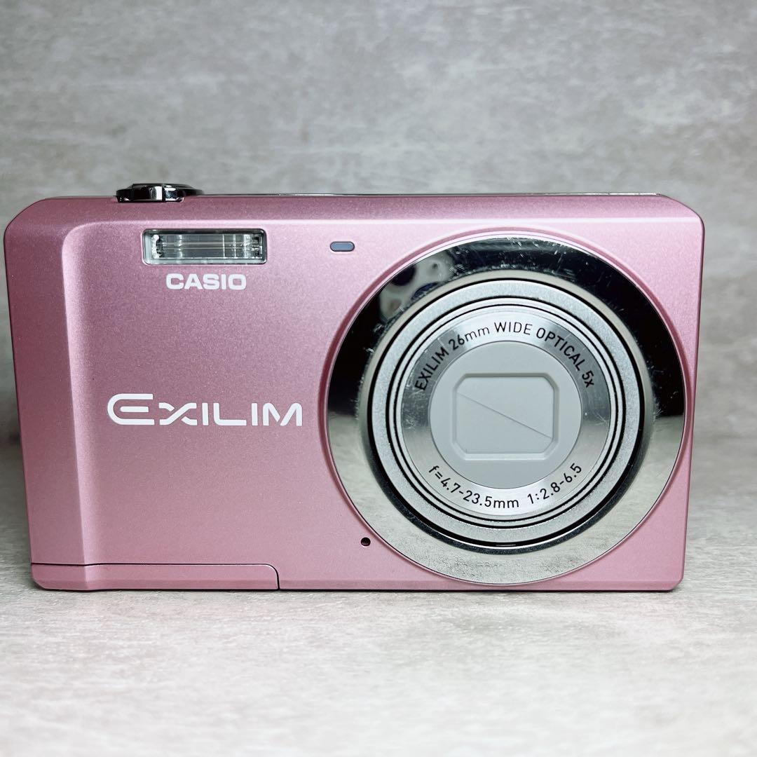 美品　CASIO EXILIM EX-ZS5 ピンク コンパクトデジタルカメラ
