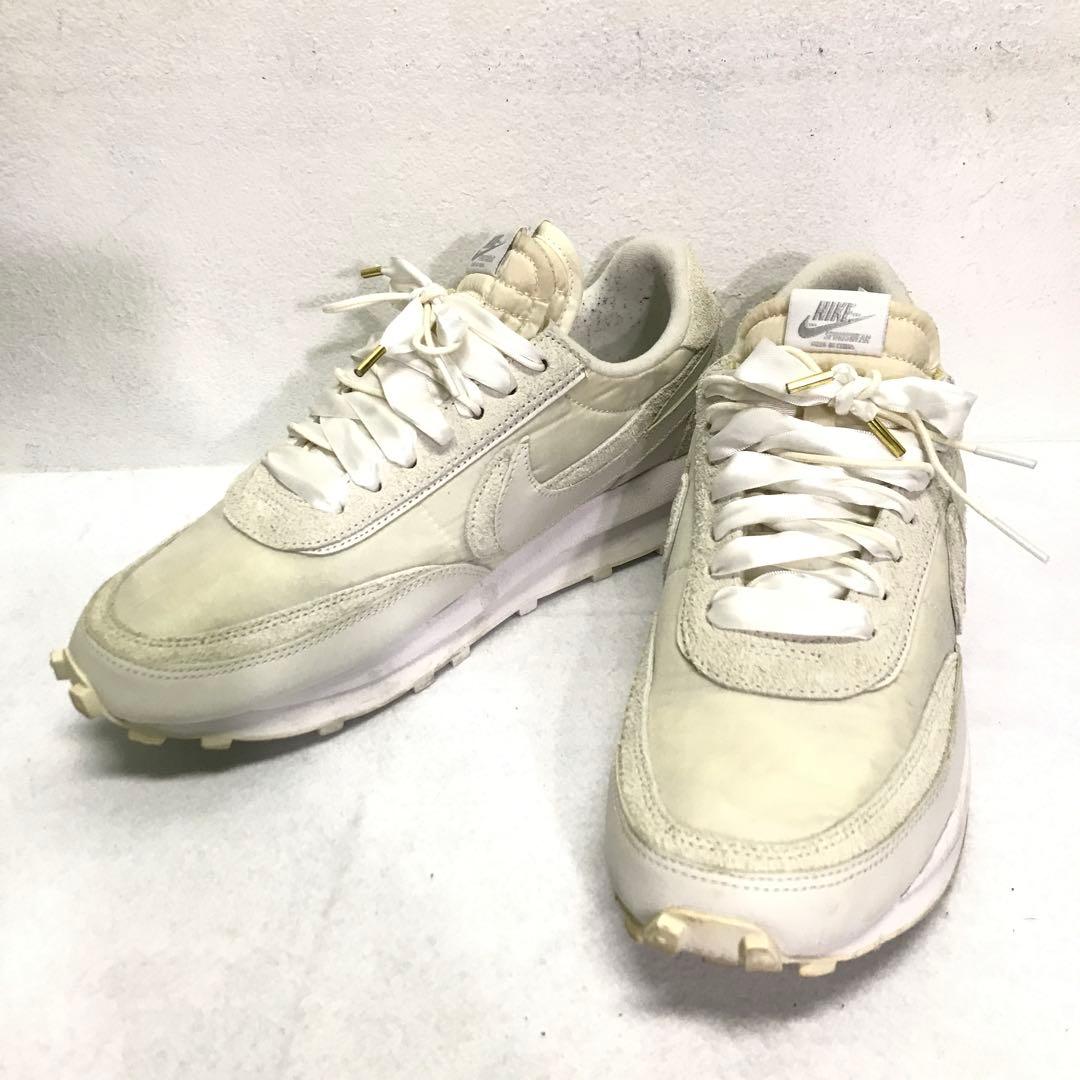 sacai × NIKE LDVワッフル トリプルホワイト us12 30cm