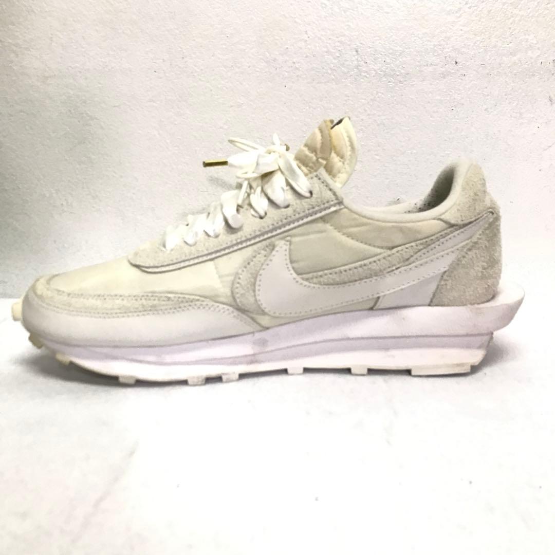 sacai × NIKE LDVワッフル トリプルホワイト us12 30cm