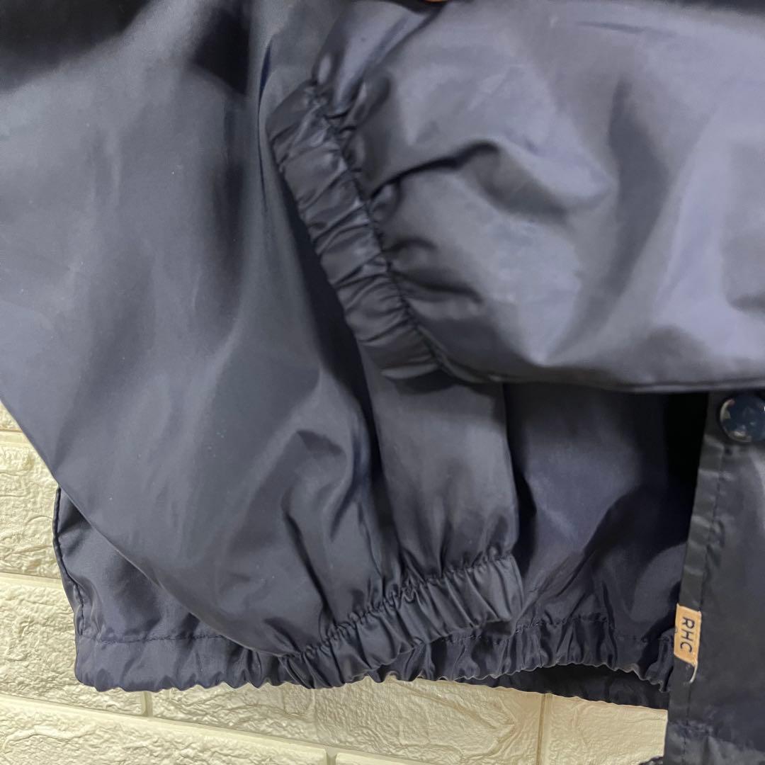 ロンハーマンRVCA BARRY McGEEネイビー ボア付きコーチジャケット