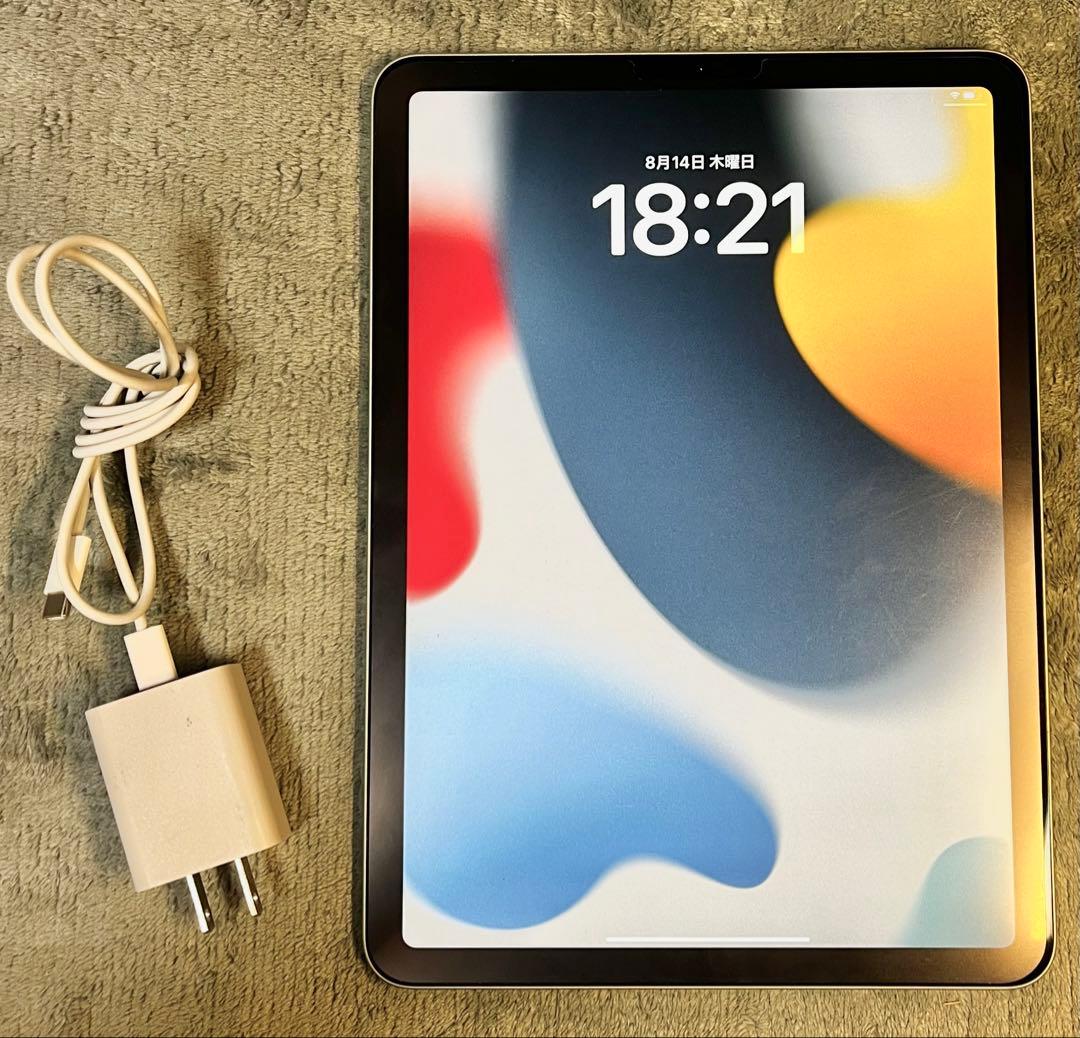 【純正充電器付き】iPad Air 第4世代 10.9インチ グリーン