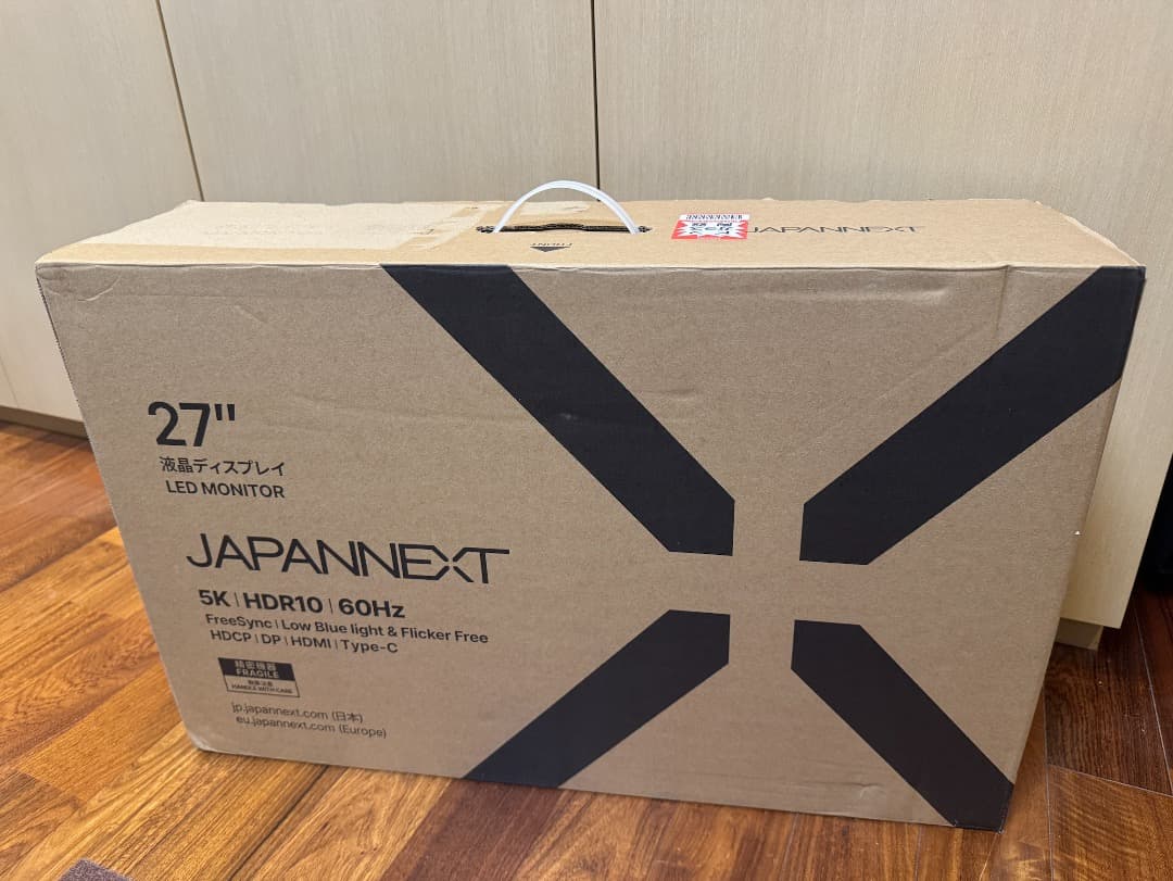 JAPANNEXT 27インチ IPS 5K (5120x2880) モニター