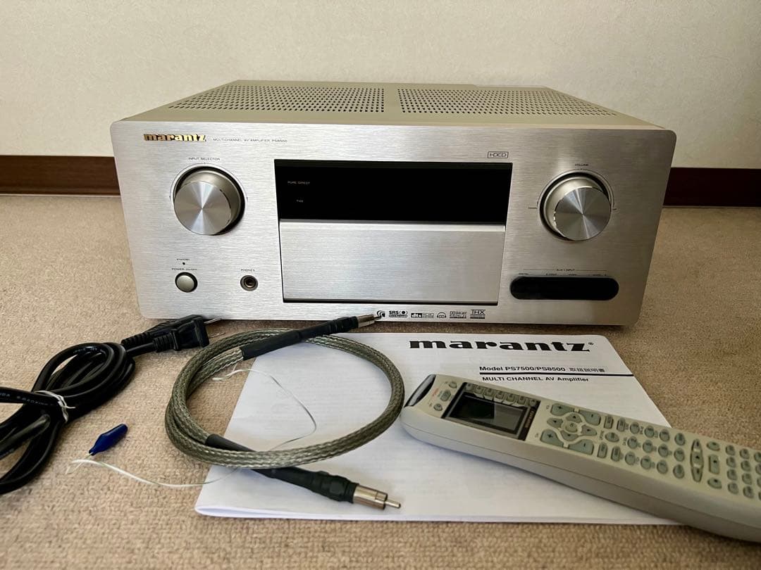 Marantz マランツ PS8500 AVアンプ 付属品 リモコン 説明書 他