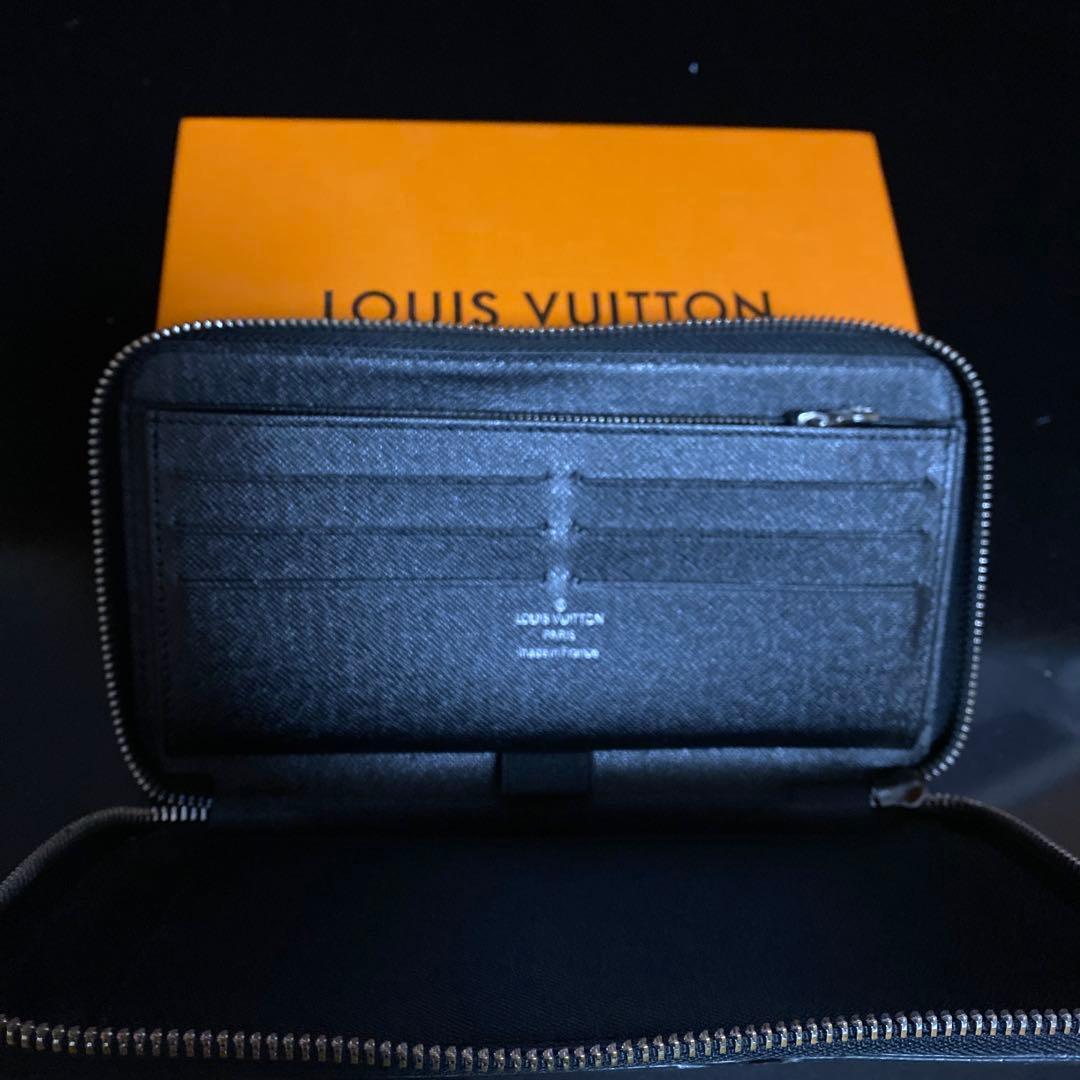 Louis Vuitton x Supreme 長財布 ブラック