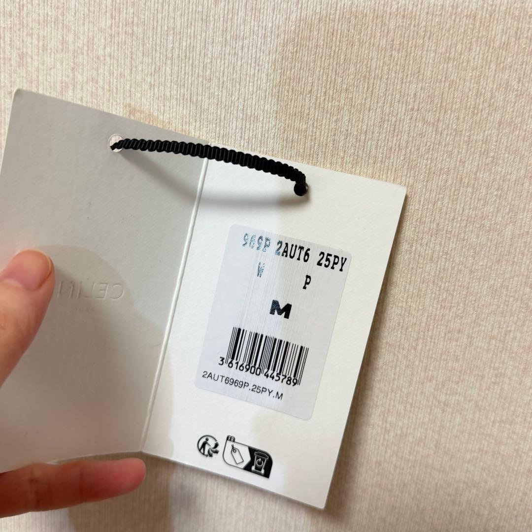 CELINE ピンク ベースボールキャップ セリーヌキャップ Mサイズ