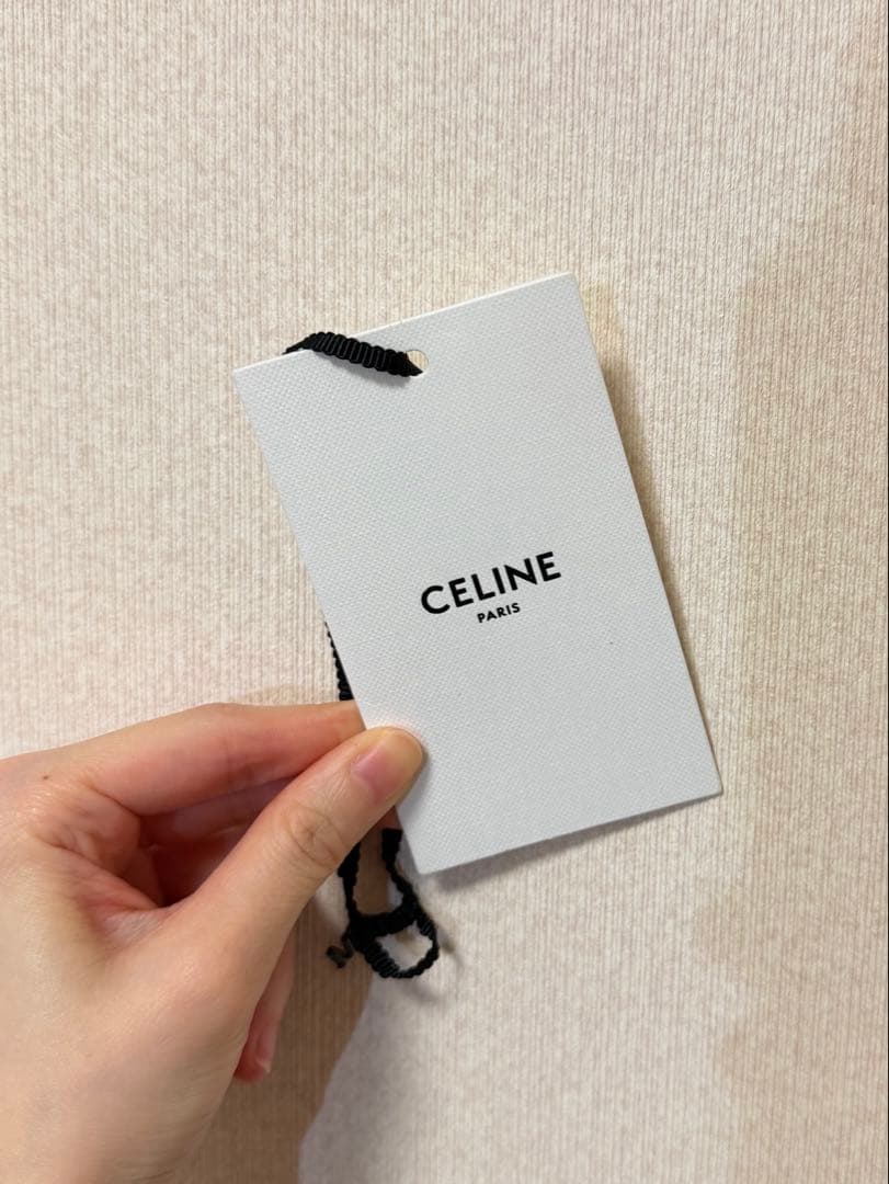 CELINE ピンク ベースボールキャップ セリーヌキャップ Mサイズ
