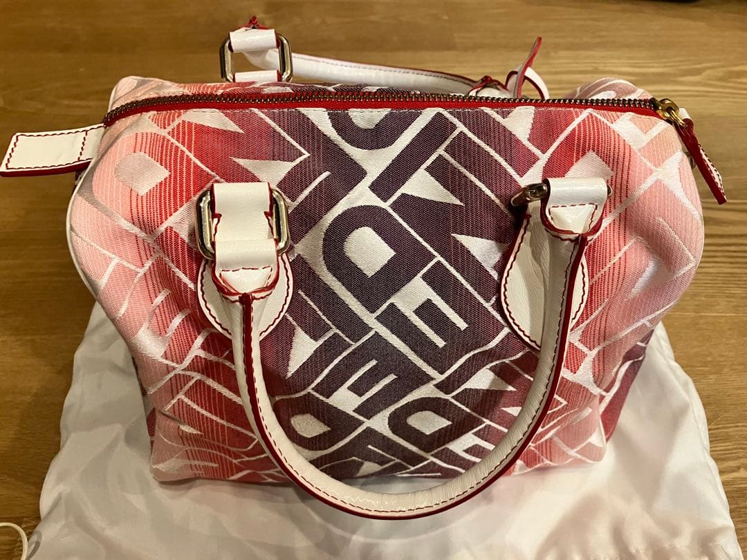 【美品】フェンディ　ミニボストンバッグ