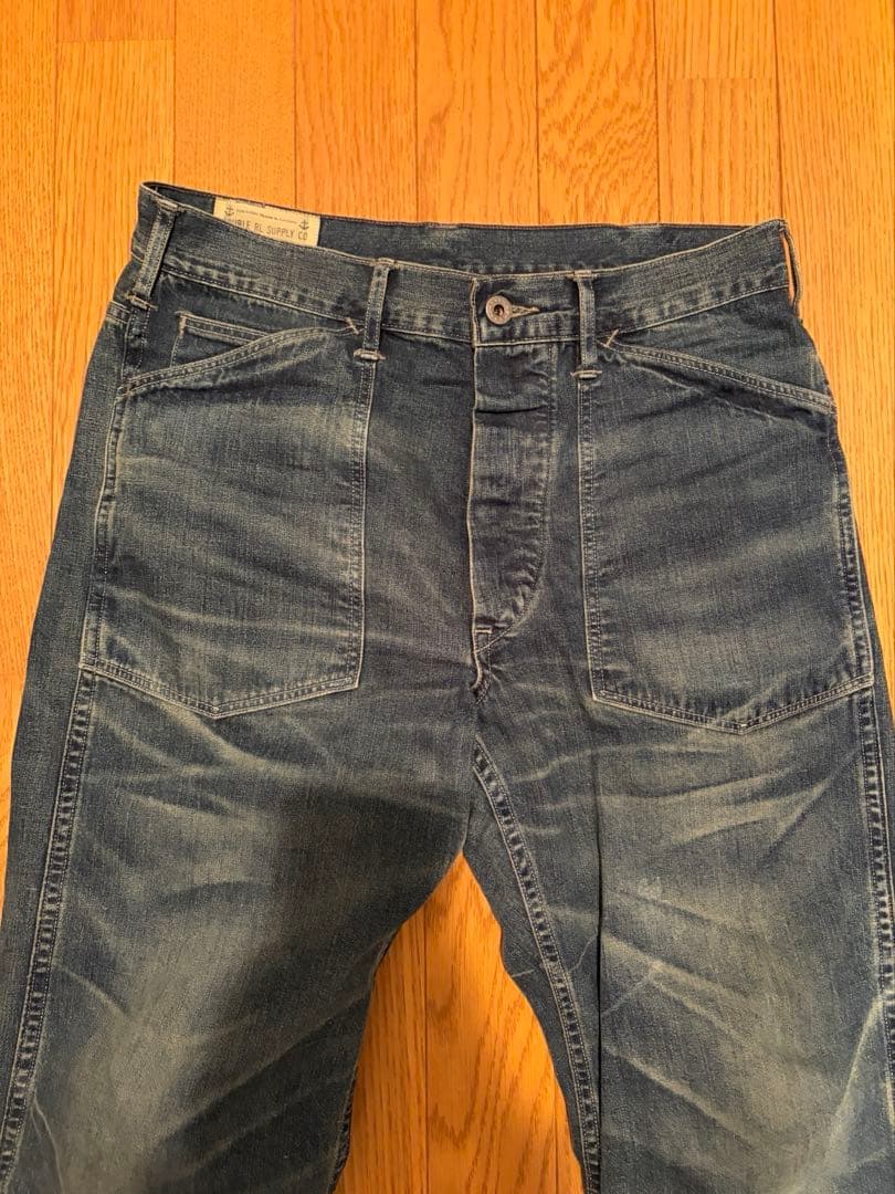 RRL ダブルアールエル　ヴィンテージ加工デニム美品30×30