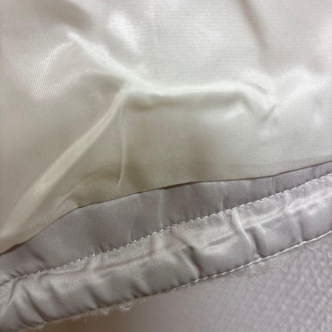 LASUD ボアコートアイボリー　未使用品　サイズ9号　定価34000円タグ無し