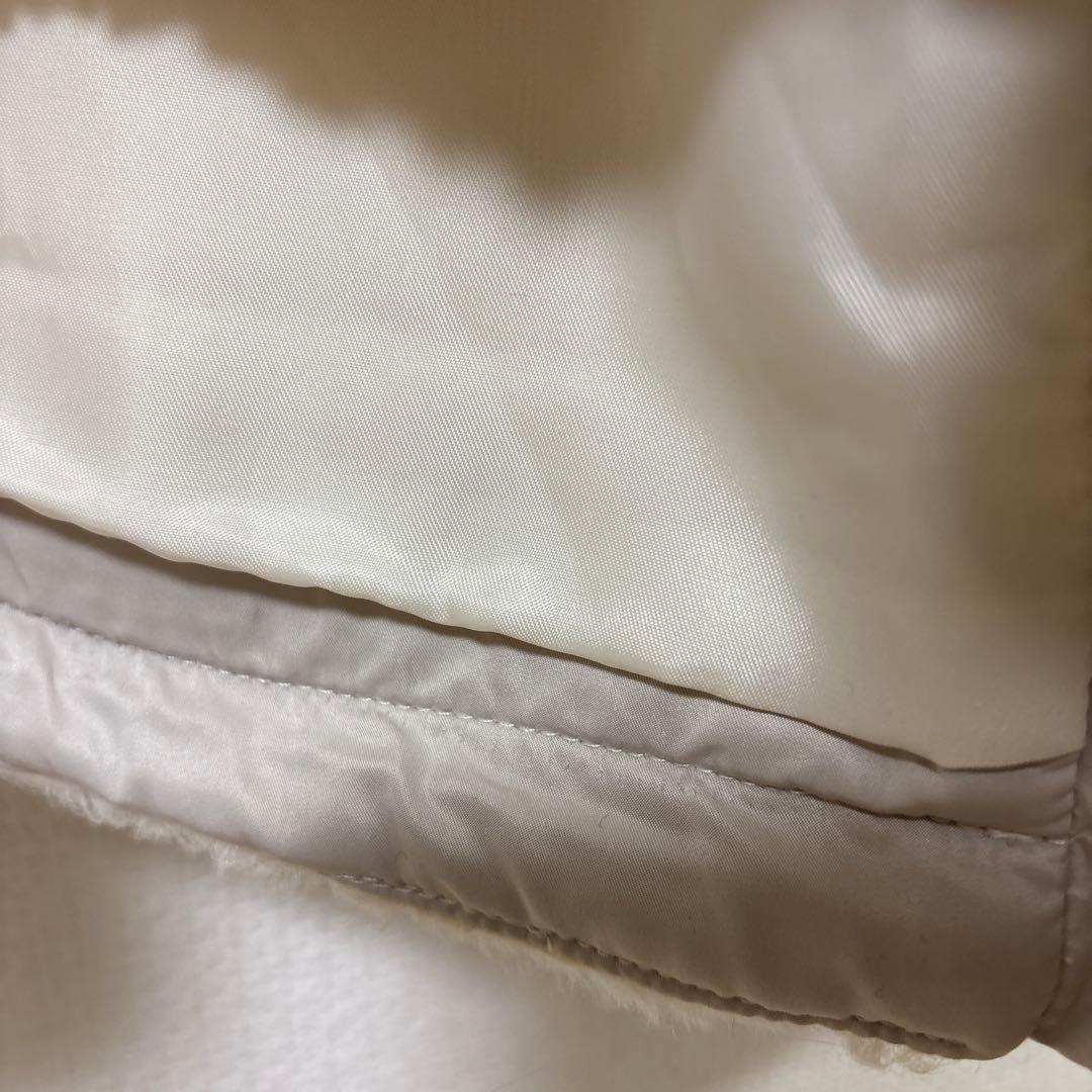 LASUD ボアコートアイボリー　未使用品　サイズ9号　定価34000円タグ無し