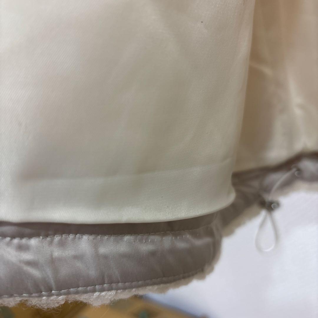 LASUD ボアコートアイボリー　未使用品　サイズ9号　定価34000円タグ無し