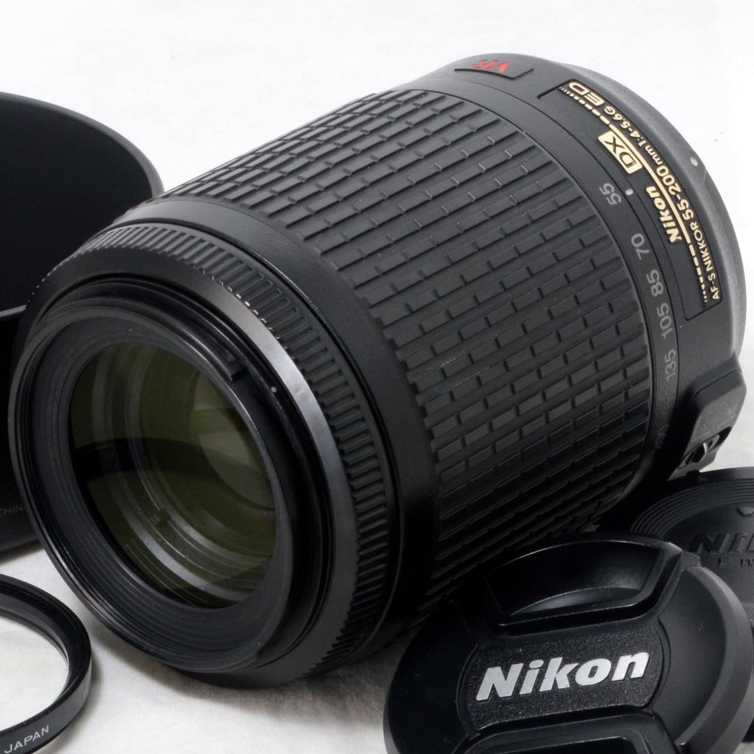⭐️美品⭐️Nikon ニコン AF-S 55-200mm VR★手振れ補正付き