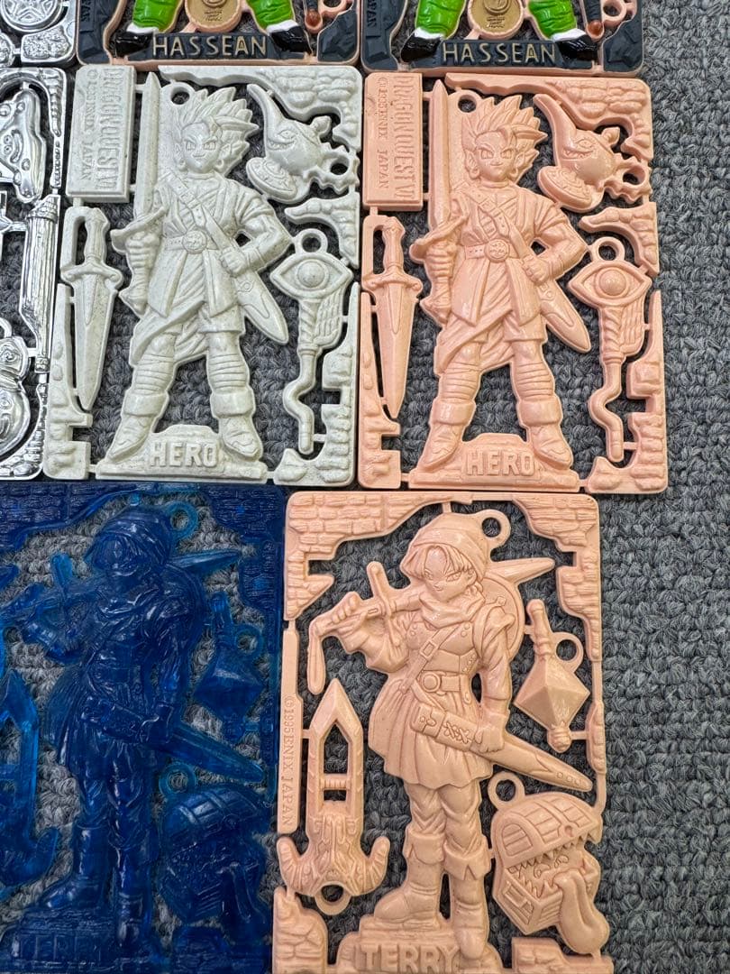 希少　ドラゴンクエスト　パキパキカード11枚1996年