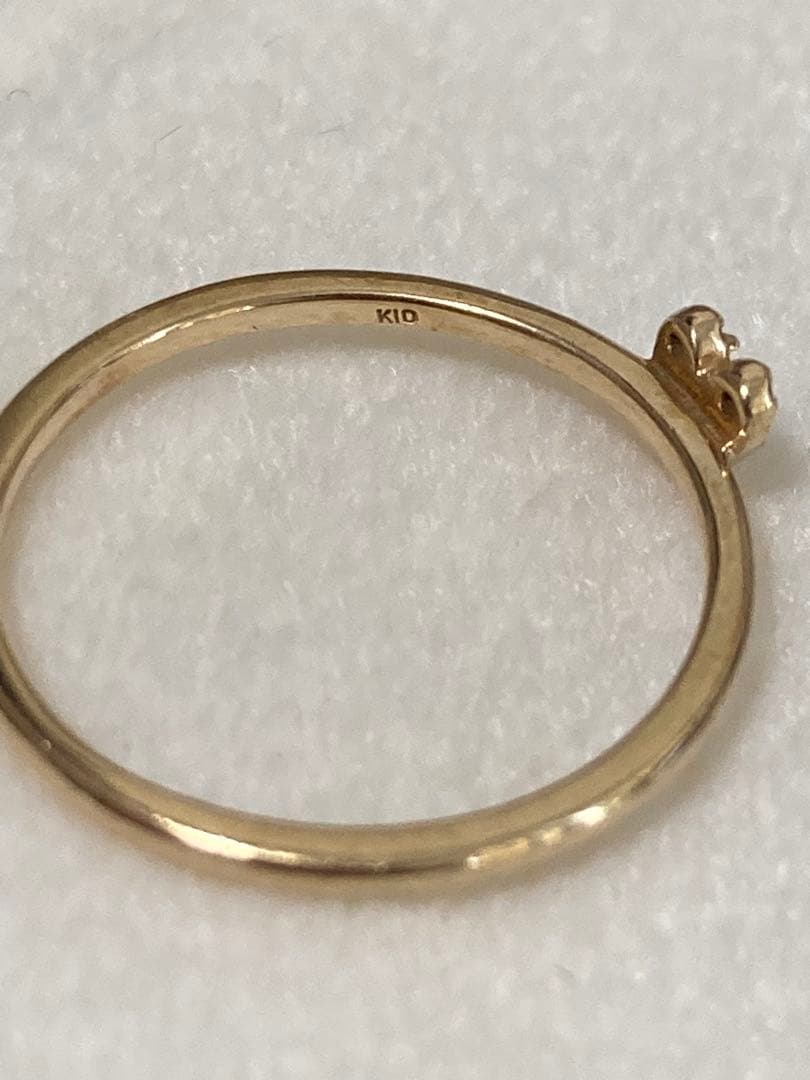 k10 ダイヤモンド　ノジェス　リング