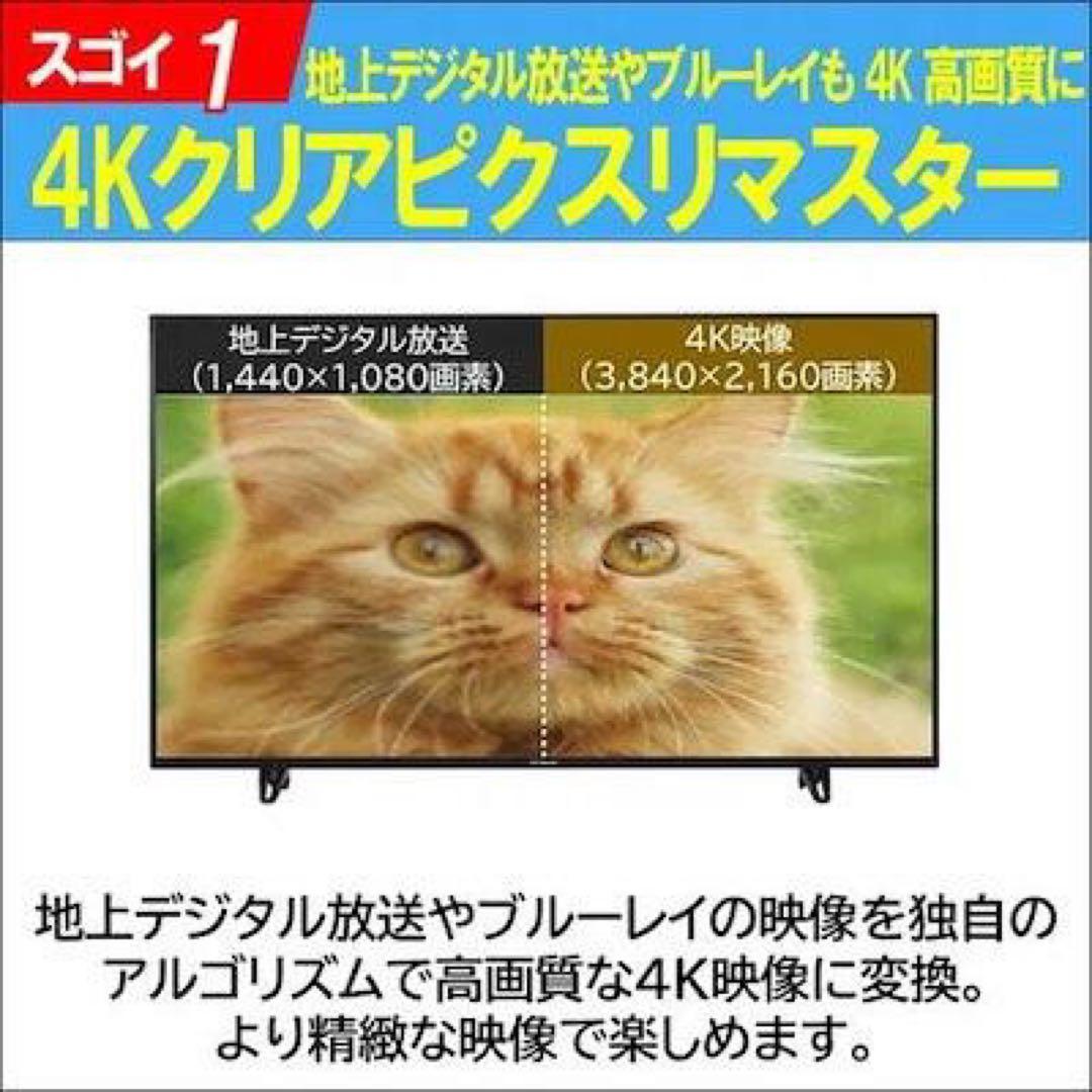 FUNAI 4K HDR 43V型液晶テレビ FL-43U3060