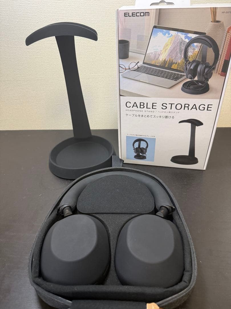 wh1000mx5 カバー、スタンド付き