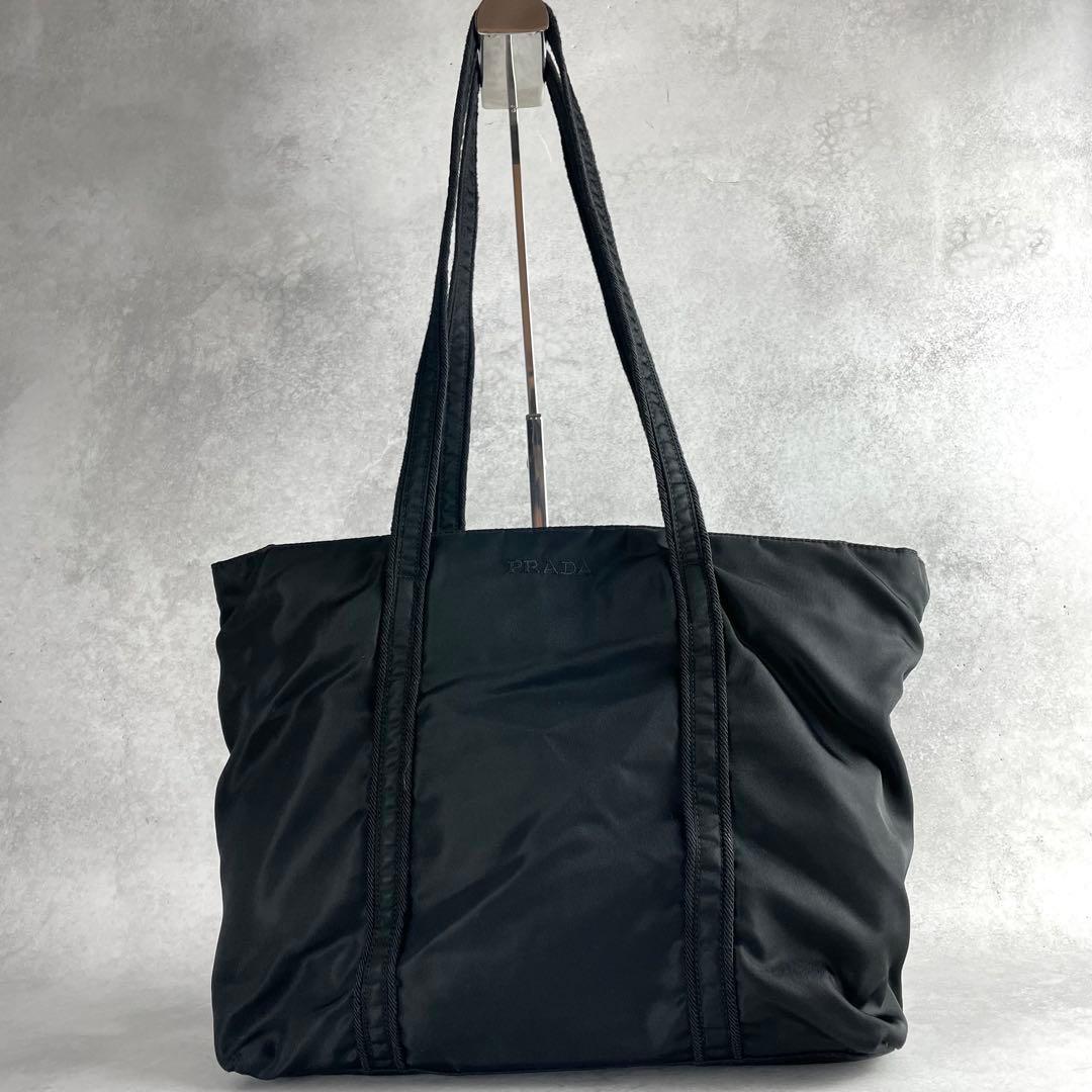入手困難✨ プラダ PRADA トートバッグ ナイロン A4資料 大容量 黒色