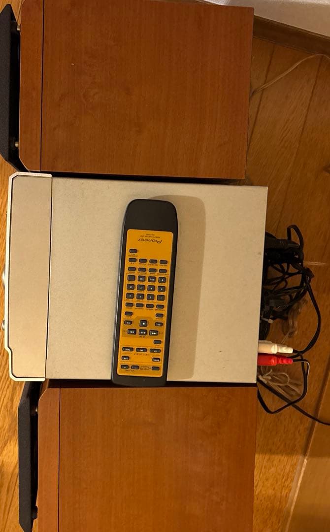 Pioneer ミニコンポ ウッドスピーカー付き