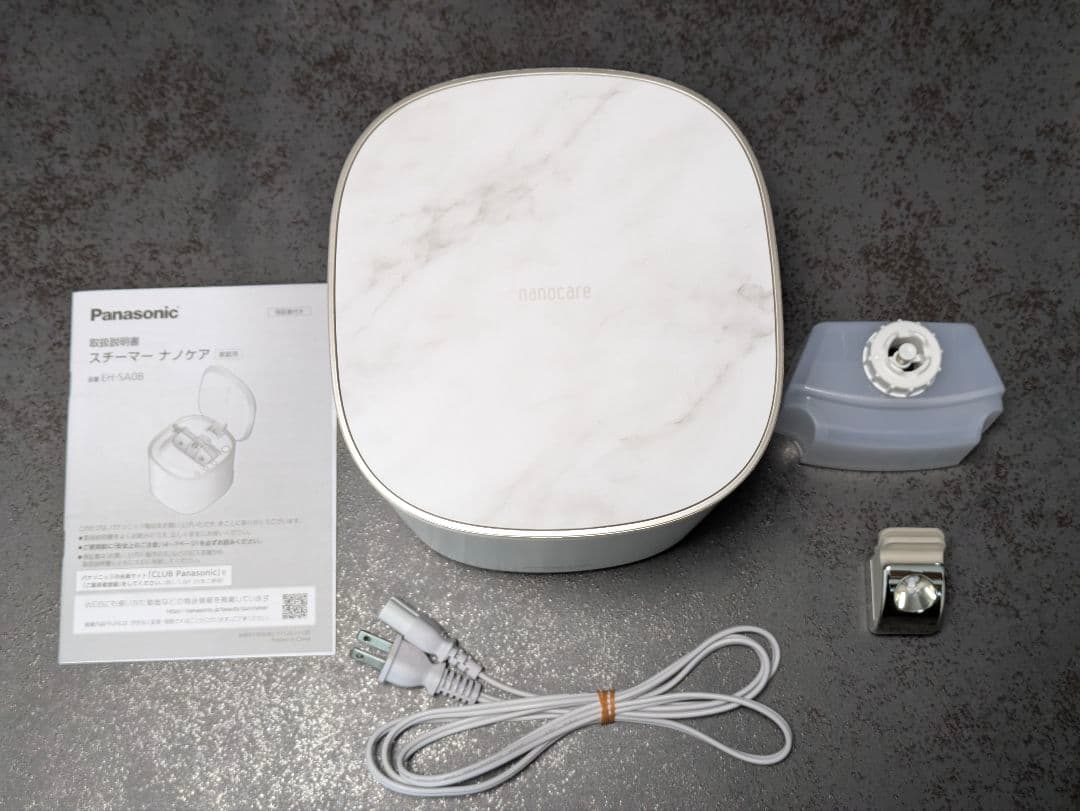 【美品】パナソニック フェイススチーマー EH-SA0B ホワイト