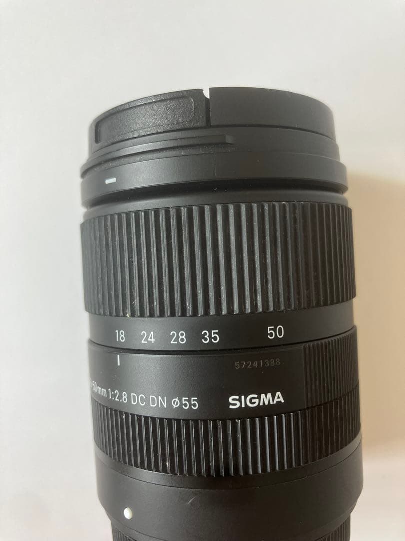 SIGMA 18-50mm F2.8 DC DNレンズ フジXマウント