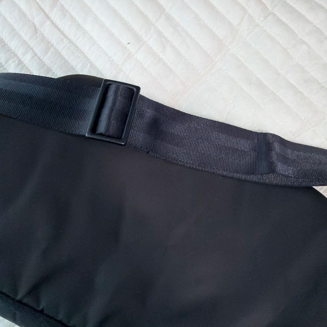 PELLE MORBIDA ボディバッグ チャコール　ハイドロフォイル