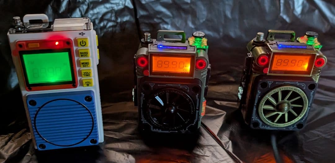 高感度受信ラジオ ３セット