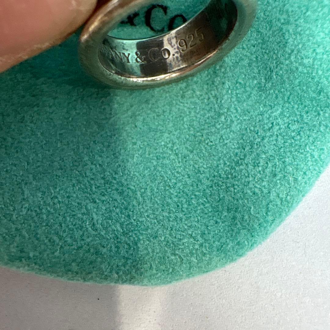 中古 TIFFANY ティファニー 1837 ナローリングシルバー925 #6