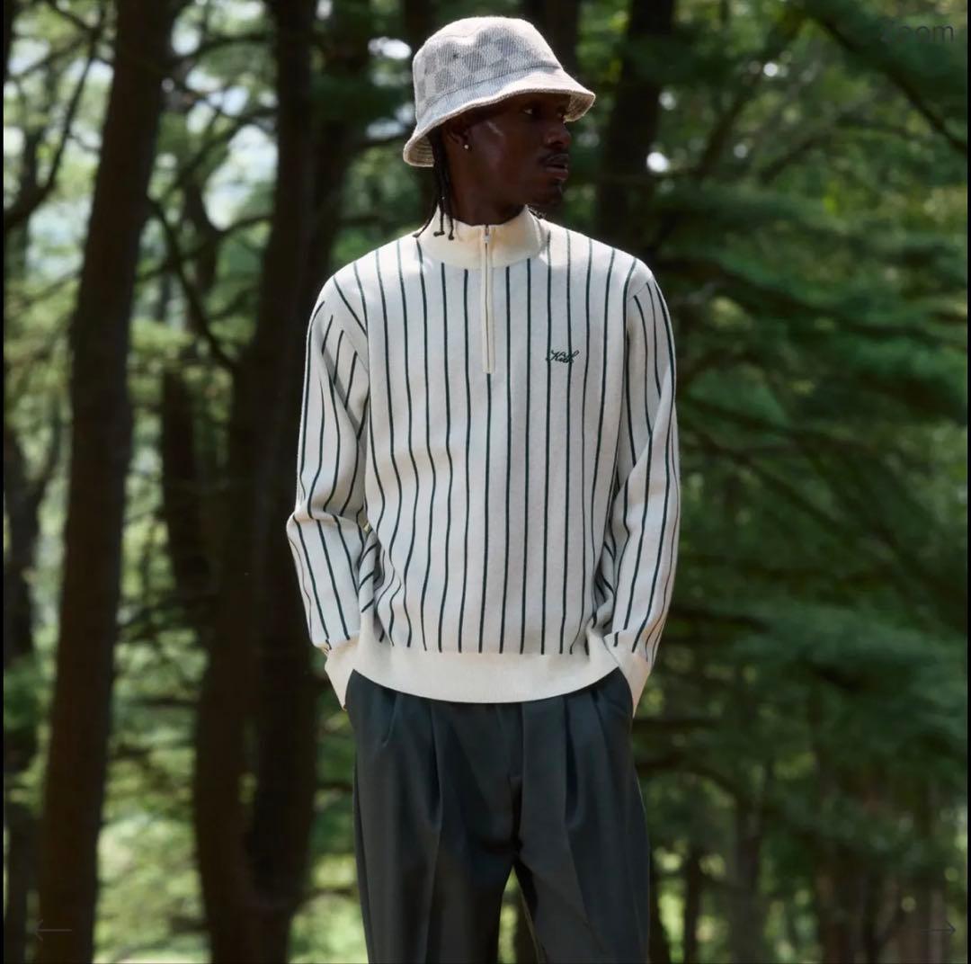 【⚠️お値下げ可】kith ハーフジップアップセーター