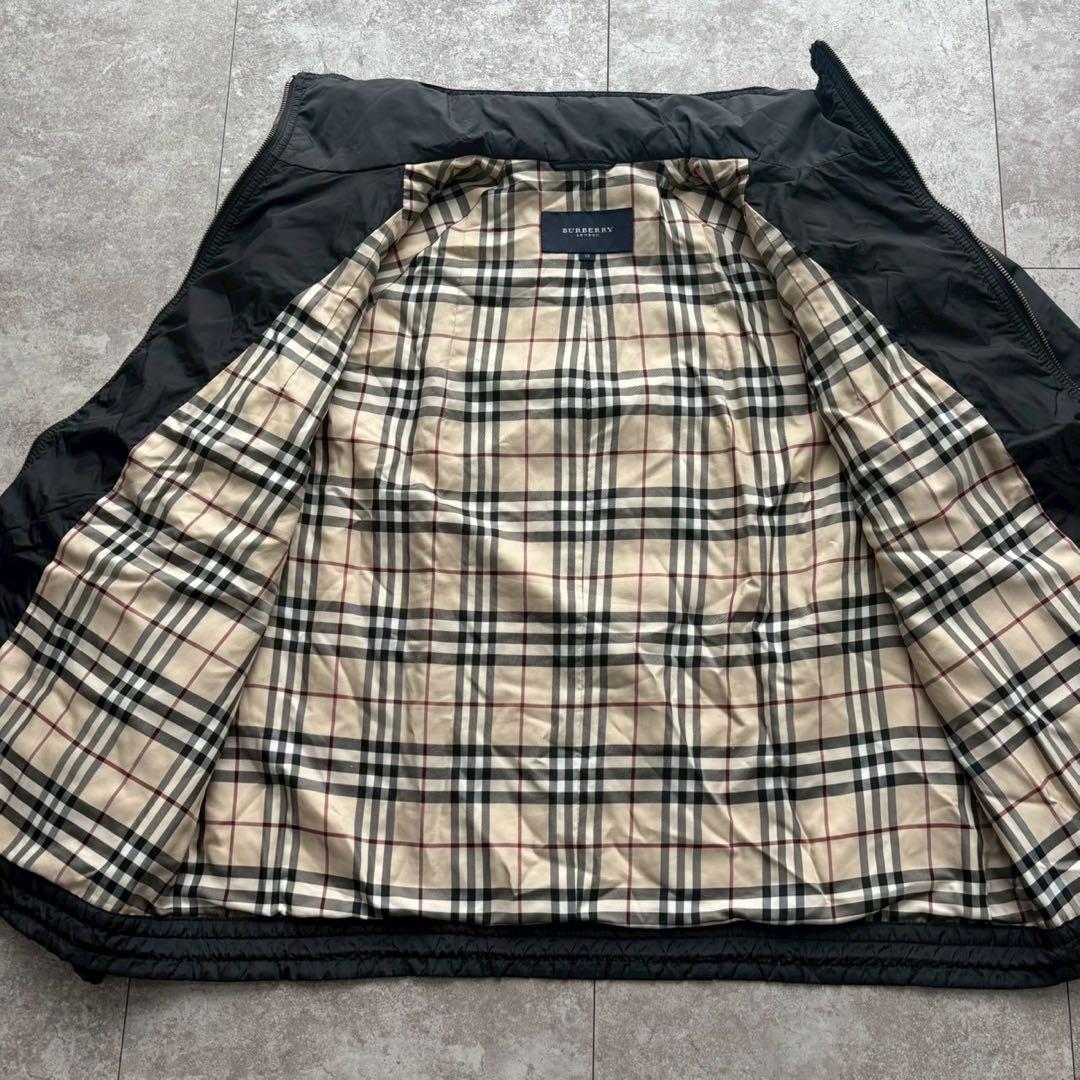 【美品】Burberry London ノバチェック　ナイロンジャケット