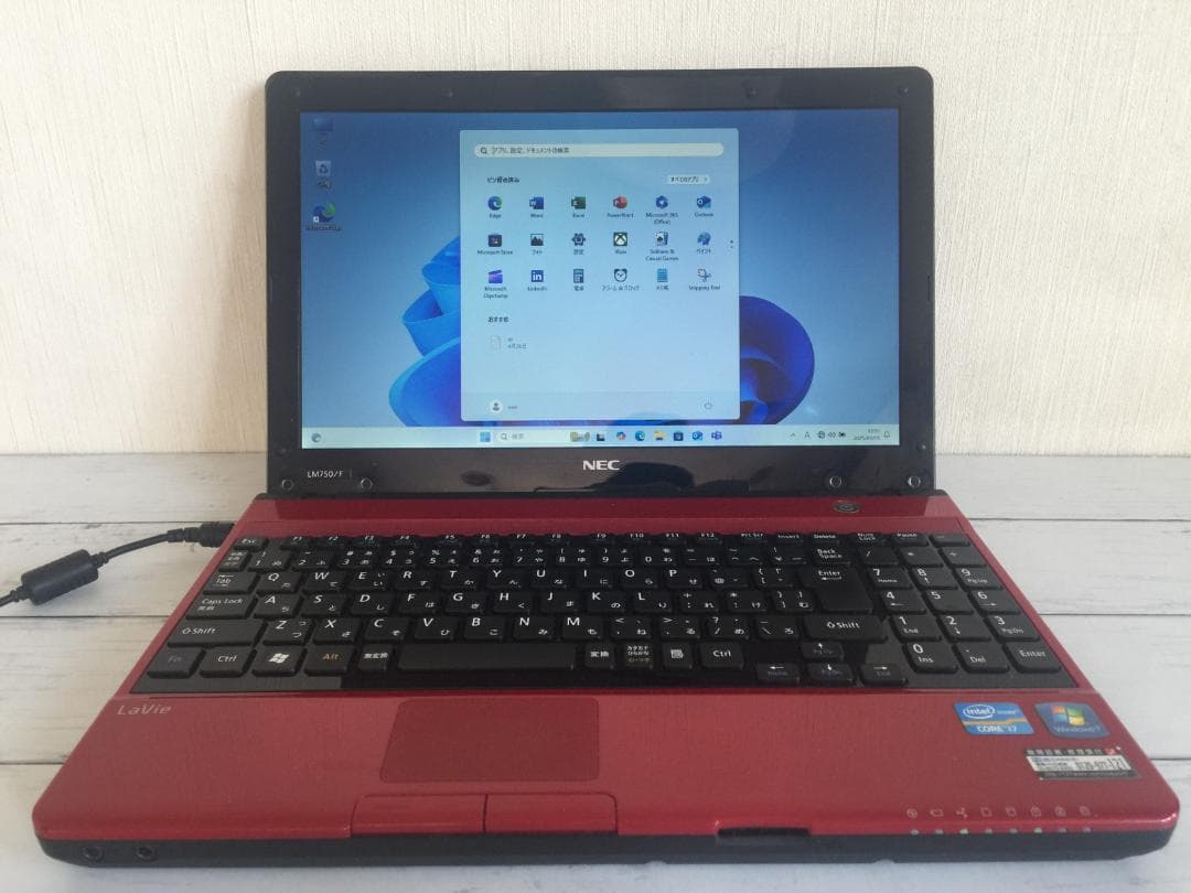 NEC PC-GL176C3AU 13.3型/Office/Win11/テンキー