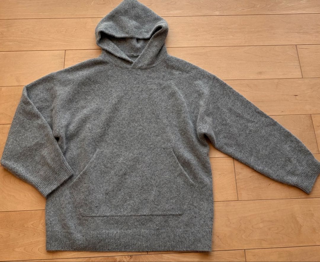 THE PAUSE ファーニットフーディープルオーバー ウィムガゼット ニット