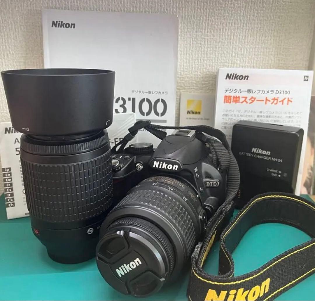 ★Nikon D3100 ダブルズームキット★初心者おすすめ