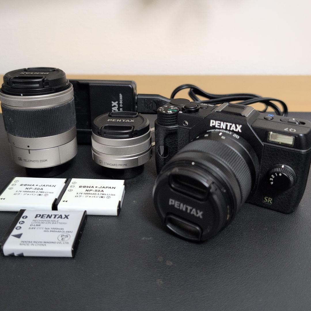 PENTAX Q7 ミラーレスカメラ レンズ2本付き
