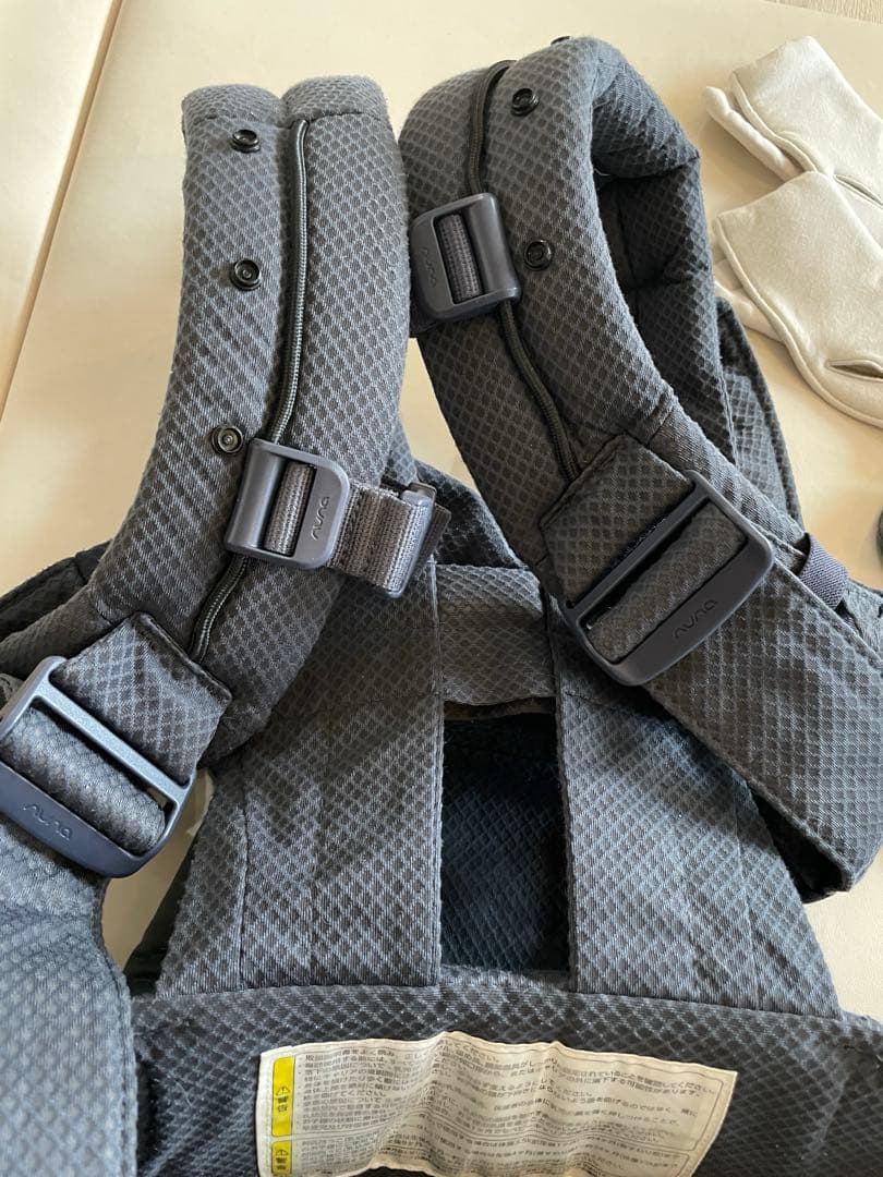 nuna ベビーキャリア カドル クリック（デニム）