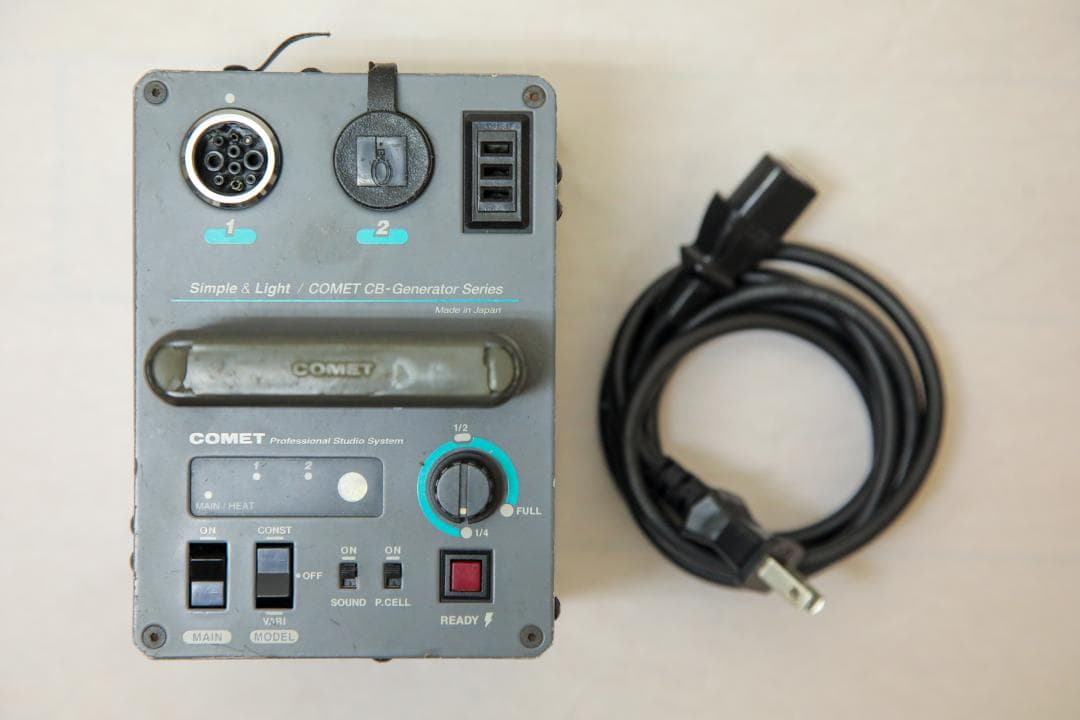 COMET CB-1200II パワーパック ストロボ ジェネレーター セット