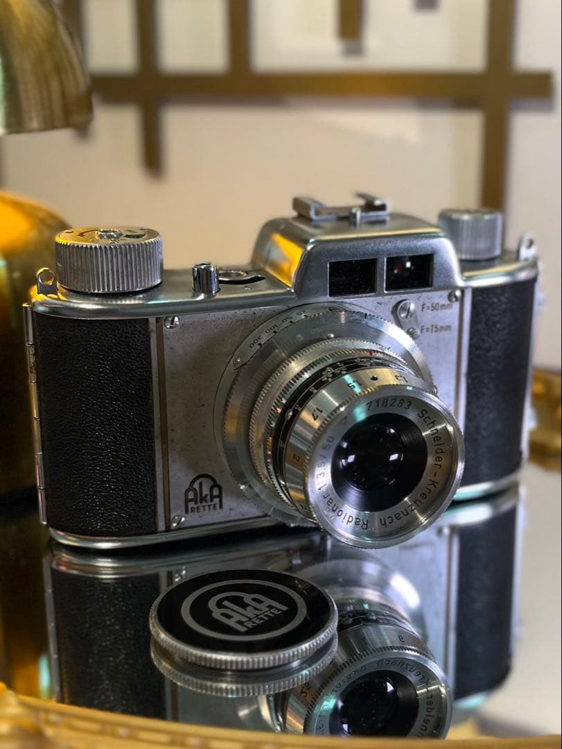 AKA RETTE ビジュ良しカメラ 画角切替 革ケース付