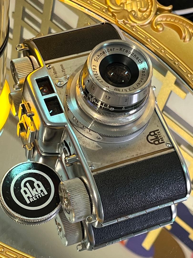 AKA RETTE ビジュ良しカメラ 画角切替 革ケース付